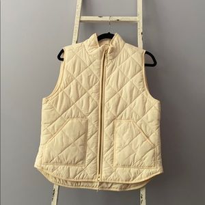 JCREW quilted vest